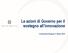 Le azioni di Governo per il sostegno all innovazione. Confindustria Bergamo 5 ottobre 2015