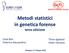 Metodi statistici in genetica forense terza edizione