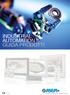 INDUSTRIAL AUTOMATION GUIDA PRODOTTI