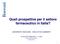 Quali prospettive per il settore farmaceutico in Italia?