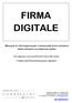 FIRMA DIGITALE. Manuale di informazione per il personale amministrativo delle Istituzioni scolastiche statali