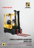 PARTNER FORTI. CARRELLI FORMIDABILI. TM CARRELLI ELEVATORI CON MOTORE DIESEL E GPL H1.6-2.0FTS FORTENS / FORTENS ADVANCE