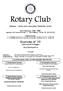 Rotary Club. Milano - Sesto San Giovanni Distretto 2040. Anno Rotariano 1999-2000