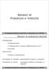 Sensori di Posizione e Velocità