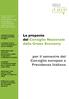 Le proposte del Consiglio Nazionale della Green Economy