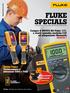 FLUKE. Compra il NUOVO Kit Fluke 177, e ricevi custodia morbida C25 ed altoparlante Bluetooth GRATIS!