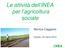 Le attività dell INEA per l agricoltura sociale