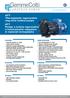 HTT Thermoplastic regenerative mag drive turbine pumps HTT Pompe a turbina rigenerativa a trascinamento magnetico in materiali termoplastici