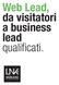 Web Lead, da visitatori a business lead qualificati.