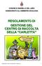 Regolamento Centro di raccolta della Carletta doc. - 1 -