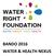 BANDO 2016 WATER & HEALTH NEXUS