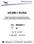 sicam-1 ELISA BE59011 2-8 C Istruzioni per l Uso