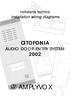 notiziario tecnico installation wiring diagrams CITOFONIA AUDIO DOOR ENTRY SYSTEM 2002 AMPLYVOX