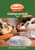 Catalogo prodotti. Tutto nasce da semplici ingredienti