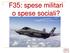 F35: spese militari o spese sociali?