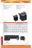 Attuatori rotanti pneumatici a 2 posizioni (serie AR) 2-position pneumatic rotary actuators (series AR)