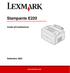 Stampante E220. Guida all'installazione. Settembre 2003. www.lexmark.com