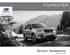FORESTER. Dati tecnici Equipaggiamento