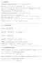 1) D0MINIO. Determinare il dominio della funzione f (x) = ln ( x 3 4x 2 3x). Deve essere x 3 4x 2 3x > 0. Ovviamente x 0.