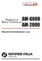 AM-6000 AM-2000 NOTIFIER ITALIA. Programma di Upload-Download per. Manuale di Installazione e uso. a Pittway Company. Documento: M-182.