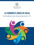 LA COMUNITÀ CINESE IN ITALIA