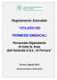 Regolamento Aziendale UTILIZZO DEI PERMESSI SINDACALI. Personale Dipendente di tutte le Aree dell Azienda U.S.L. di Ferrara