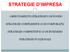 STRATEGIE D IMPRESA ORIENTAMENTO STRATEGICO DI FONDO STRATEGIE COMPLESSIVE (O DI CORPORATE) STRATEGIE COMPETITIVE (O DI BUSINESS)