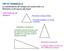 TIPI DI TRIANGOLO La classificazione dei triangoli può essere fatta o in riferimento ai lati oppure agli angoli. Sulla base dei lati abbiamo: