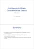 Intelligenza Artificiale Complementi ed Esercizi