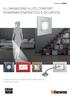 ILLUMINAZIONE A LED, COMFORT, RISPARMIO ENERGETICO E SICUREZZA
