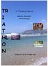 1 Triathlon Sprint GOLFO ARANCI. Prima Spiaggia A T HL O N DOMENICA 22 SETTEMBRE 2013