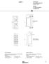 ADF1. Connettore con innesti posteriori doppio faston. Socket for flush-mounted double faston. Dima di foratura outline dimensions CARATTERISTICHE: