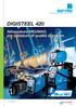 DIGISTEEL 420. Attrezzatura MIG/MAG per saldature di qualità superiore. www.saf-fro.it. Anni GARANZIA