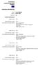 EUROPEAN CURRICULUM VITAE FORMAT