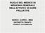 RUOLO DEL MEDICO DI MEDICINA GENERALE NELL ATTIVITA DI CURE PALLIATIVE