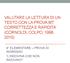 VALUTARE LA LETTURA DI UN TESTO CON LA PROVA MT CORRETTEZZA E RAPIDITA (CORNOLDI, COLPO, 1998, 2010)