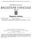 REPUBBLICA ITALIANA DELLA DIREZIONE REDAZIONE E AMMINISTRAZIONE PRESSO PRESIDENZA DELLA GIUNTA REGIONALE - P E R U G I A