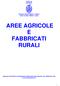 AREE AGRICOLE E FABBRICATI RURALI