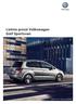 Listino prezzi Volkswagen Golf Sportsvan