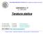 Taratura statica. Laboratorio n. 3 a.a. 2004-2005. Sito di Misure: http://misure.mecc.polimi.it