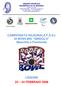 CAMPIONATO NAZIONALE F.S.S.I. DI BOWLING SINGOLO Maschile e Femminile