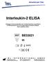 Interleukin-2 ELISA BE53021 2-8 C. Istruzioni per l Uso