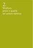 Struttura, prezzi e qualità nel settore elettrico