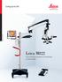 Medical Division. Leica M822. L unico microscopio operatorio per oftalmologia con luce coassiale
