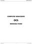 MANUALE D'USO OCS COMPUTER SUBACQUEO OCS MANUALE D'USO