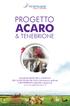 PROGETTO ACARO & TENEBRIONE