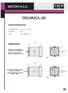 TIPO 4DK25 A - GN CARATTERISTICHE DIMENSIONI: POTENZA : 25 W. GIRI/1 : 1800-3600 giri al 1 MOTORE TIPO 4DK25 GN ALBERO CON PIGNONE 4 GN