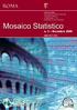 Mosaico statistico n. 3 Dicembre 2006