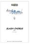 SLASH CHORDS Rev 1. Fulvio Montauti.  La grande community di chitarristi italiani