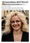 Primarie a Greve in Chianti: le prime parole di Monica Toniazzi